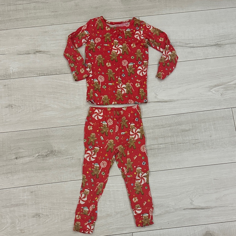 Posh Peanut Gingerbread Lane Peppermint Festive Christmas Pajamas